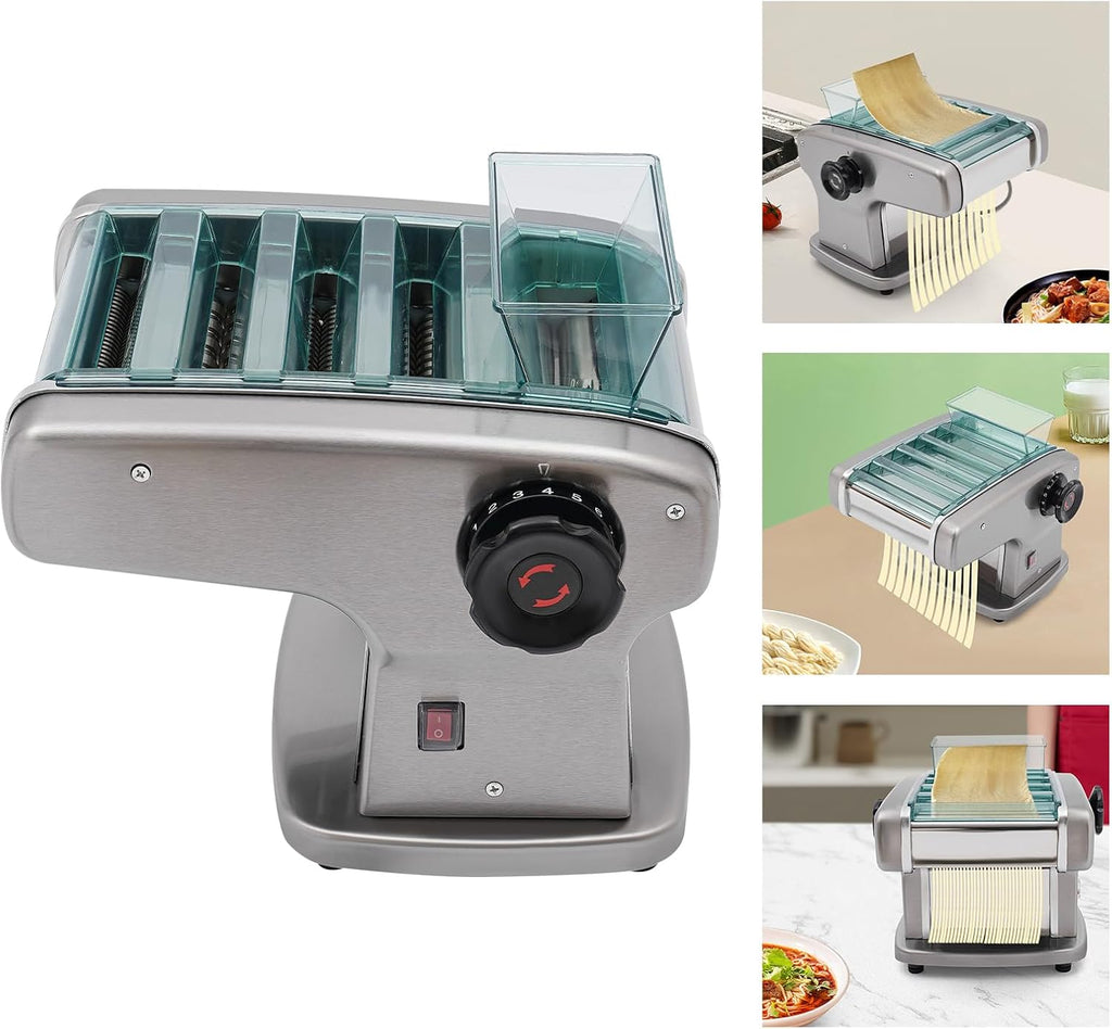 Electric Pasta Maker, 110V 135W Automatic Noodle Maker Machine W91793
