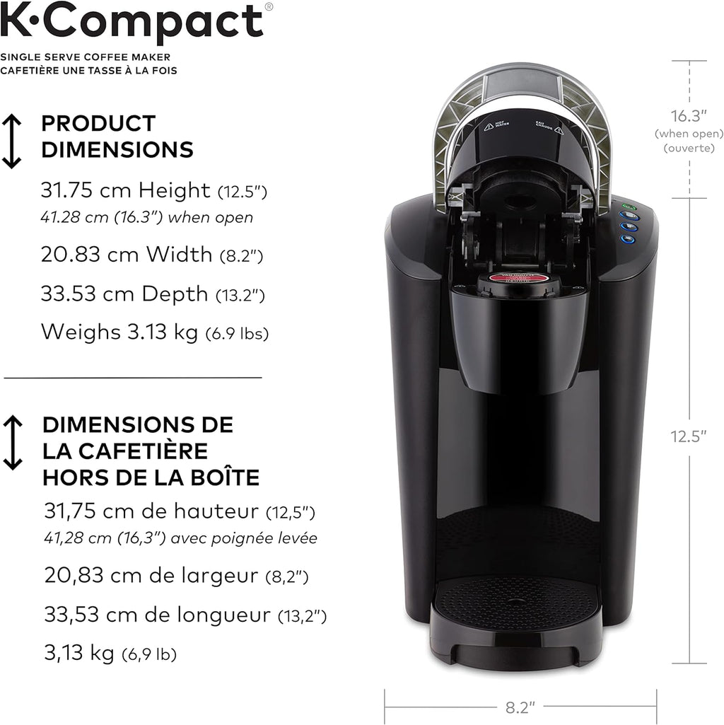 Single Serve Coffee Maker, 3 cups H285