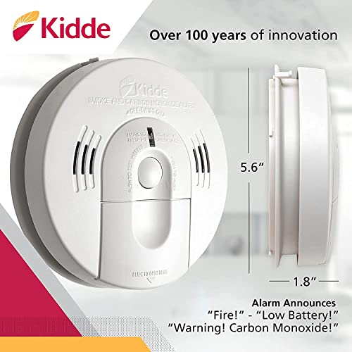 Combination Smoke & Carbon Monoxide Detector, Battery Powered Z2858