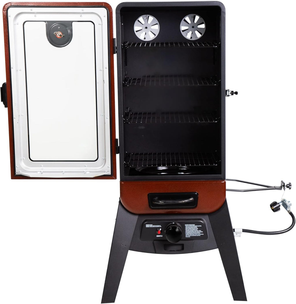 Red Hammertone Vertical Smoker 684 sq inches X49080