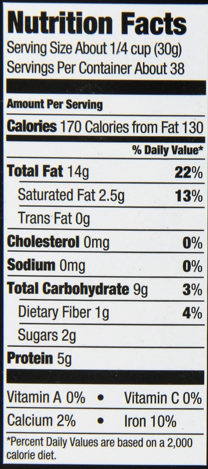 Unsalted Cashews, 2.5 lb, 2 Pack A730