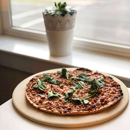 Set of 4 Pizza Grill Stone Tiles M8788