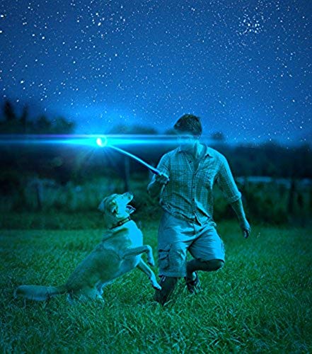 Large Glow Ball Dog Toy, 3 Inch Diameter, Pack of 1 K47694