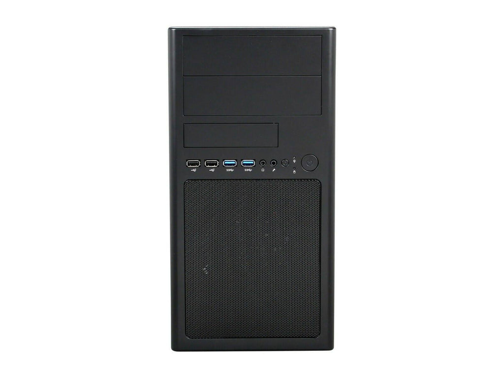 Micro-ATX Mini Tower Computer Case with Dual USB 3.0 Dual Fans D609527