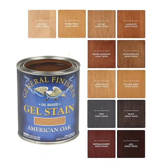 Antique Walnut Oil Based Gel Stain, Quart C369766