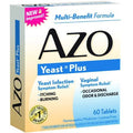 6 Pack Azo Yeast Plus Tablets 60 EA B898096