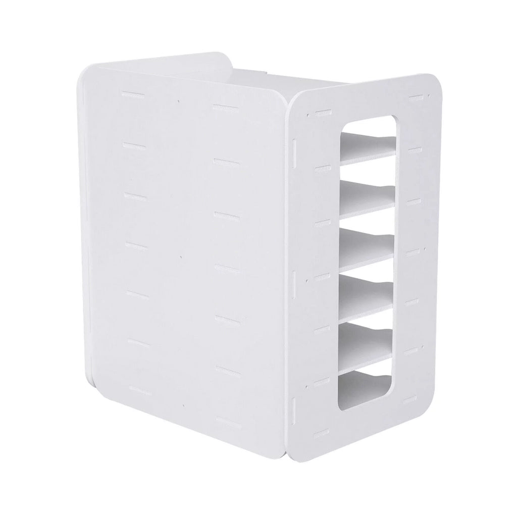 7 Tier Desktop Organizer File Shelf Document Storage Rack S39867