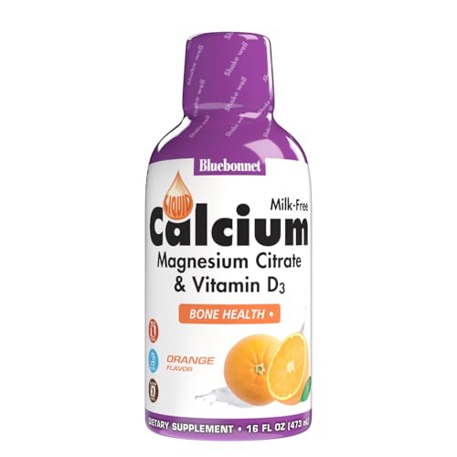 Liquid Calcium Citrate Magnesium Citrate Vitamin D3 Raspberry Flavor 16 Fl Oz R8375
