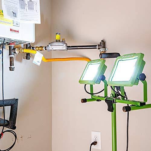 12,000 Lumen Dual-Head LED Work Light with Tripod D14521