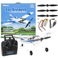 4 Channel Stunt Flying RC Plane, 20" Wing Span, EPP Foam N9532