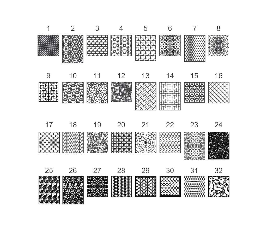 Lattice Panel Screen for Wall Panels M782
