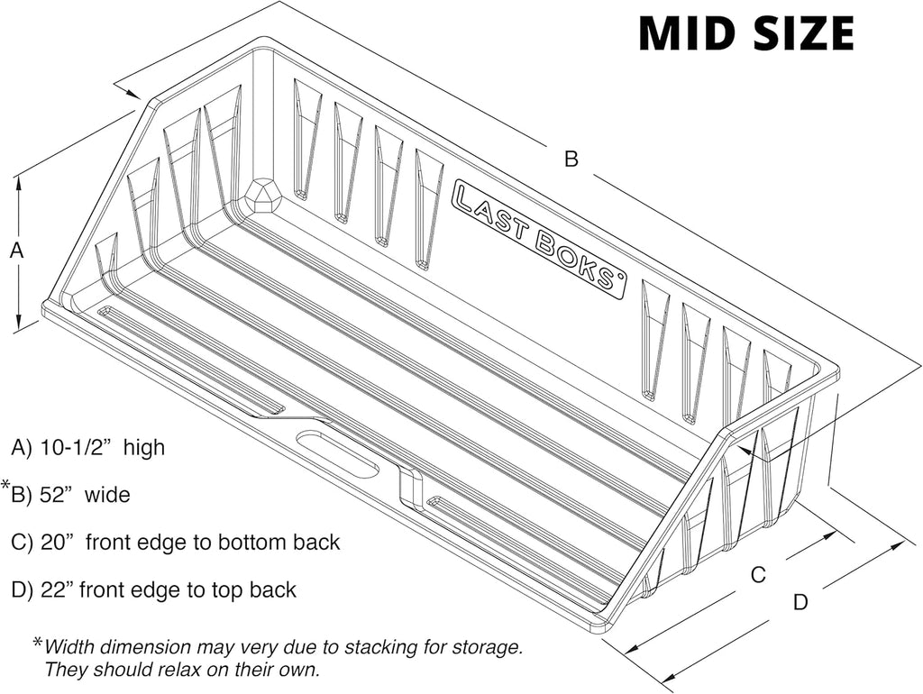 48" Cargo Box Organizer I978