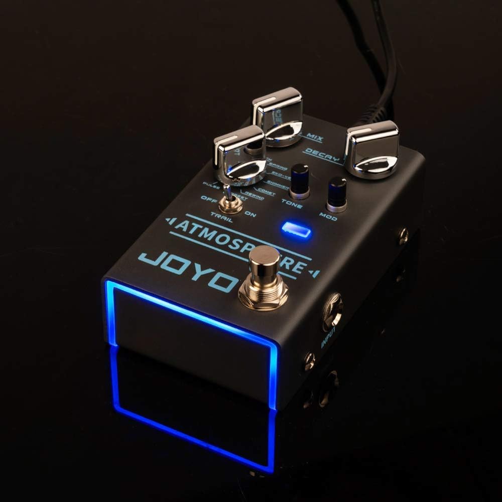 Digital Delay and Reverb Pedals for Electric Guitar J146