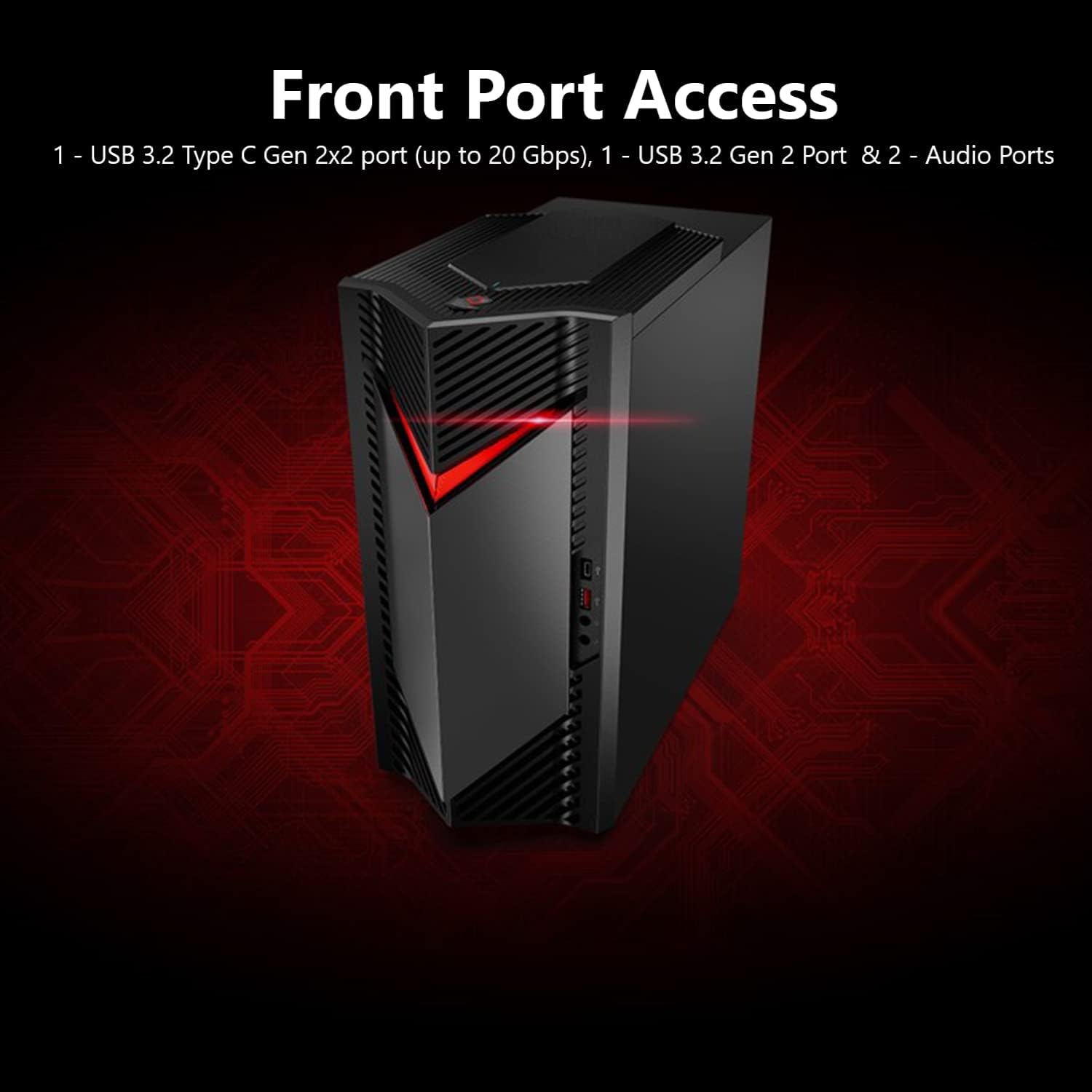 Gaming Desktop Intel Core i7-14700F NVIDIA GeForce RTX 4060 16GB DDR5 1TB PCIe Gen 4 SSD W835561