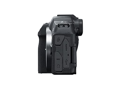 Black Full-Frame Mirrorless Camera with Tripod & Stereo Microphone U47025