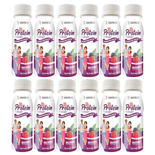 30g Whey Protein & Collagen Pro Shots - Wild Berry (24 Bottles) S557