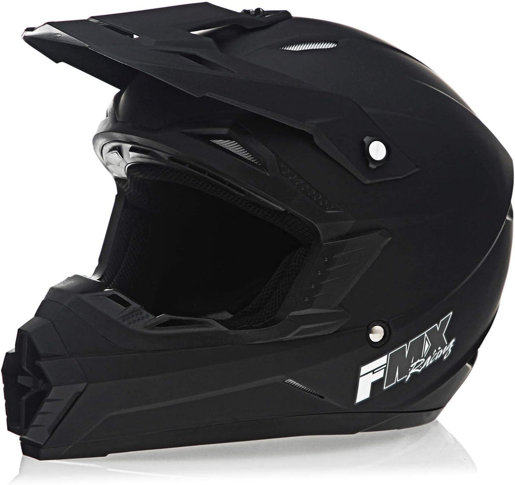 Matte Black DOT Approved Motocross Helmet R763839