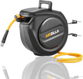 3/8" x 50 ft Flex Hybrid Air Hose Reel with 180° Swivel, 300 PSI Y96580