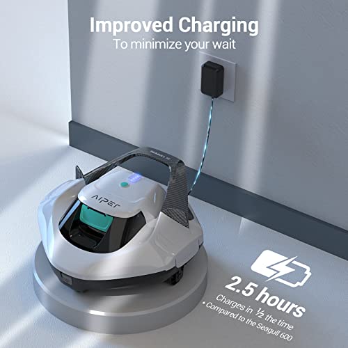 Cordless Robotic Pool Cleaner with Dual-Drive Motors V270