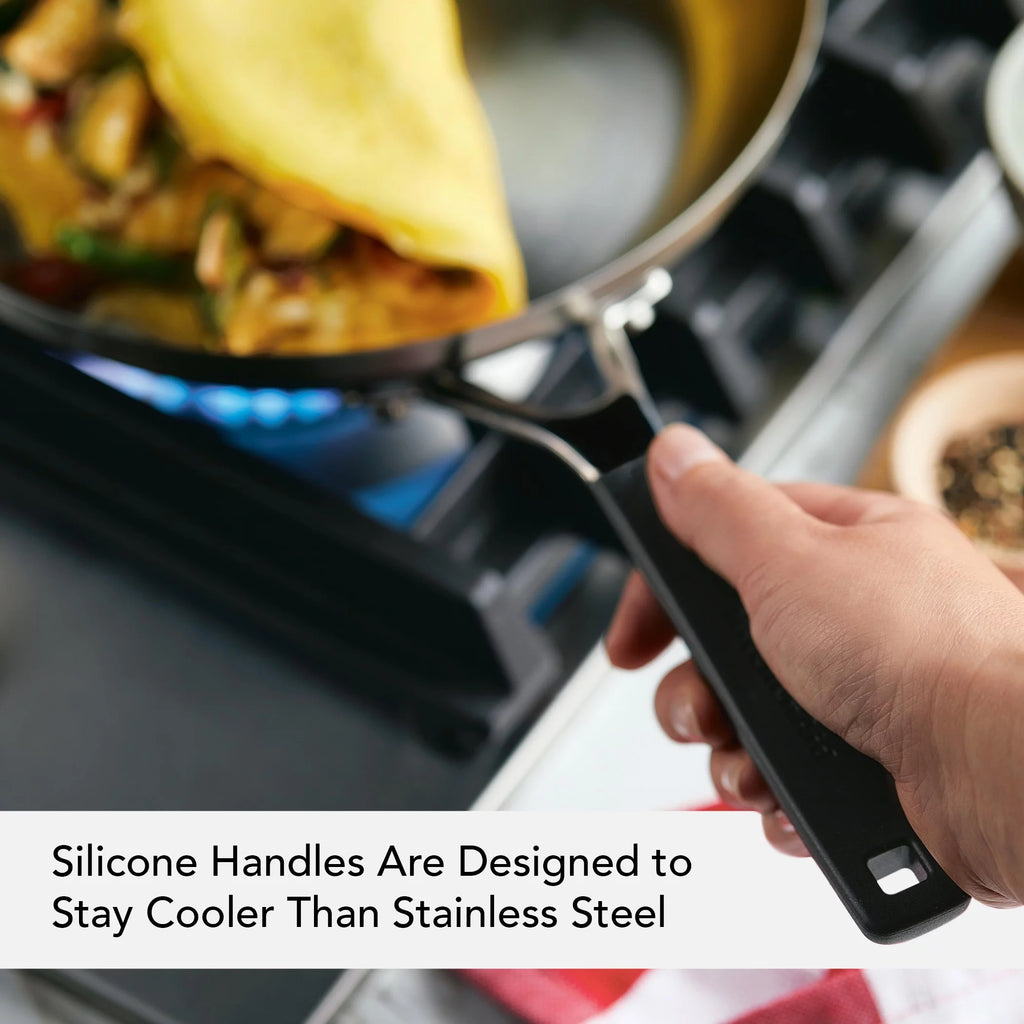 Stainless Steel 10 Piece Pots and Pans Set C609626
