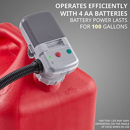Automatic Fuel Transfer Pump, Battery Powered, Portable Liquid Pump O812