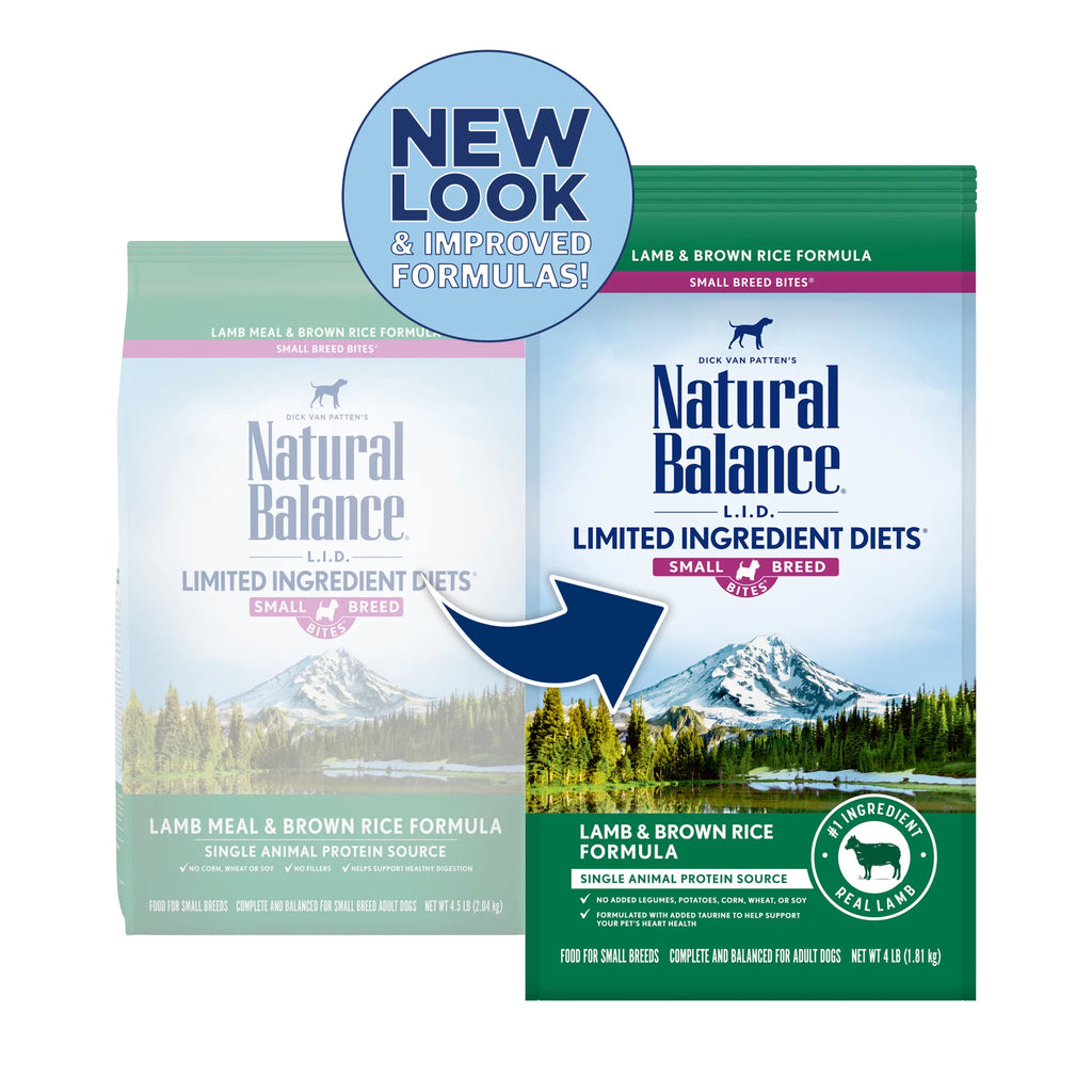 4 Pounds Lamb & Brown Rice Dry Dog Food V3933
