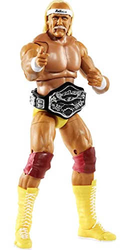 WWE Ultimate Edition Action Figure & Accessories Set, 6-inch Collectible with 30 Articulation Points, Swappable Pieces & Entrance Gear A15864