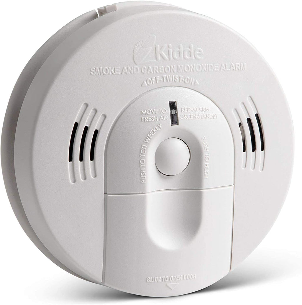 Battery Powered Smoke & Carbon Monoxide Detector, Voice Alert, Pack of 2 X86532