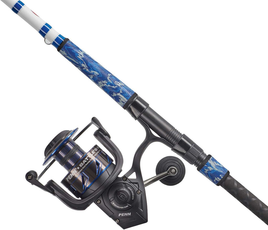 Penn Battle III Spinning Reel and Fishing Rod Combo V80411
