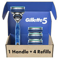 Men's Razor Handle with 4 Refills Q8555
