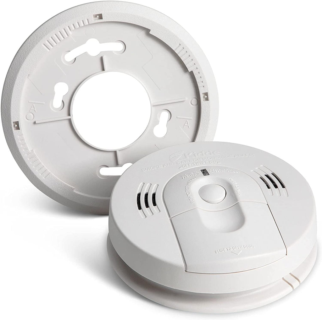 Battery Powered Smoke & Carbon Monoxide Detector, Voice Alert, Pack of 2 X86532