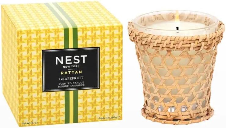 Rattan Grapefruit Candle 8.1 oz J300