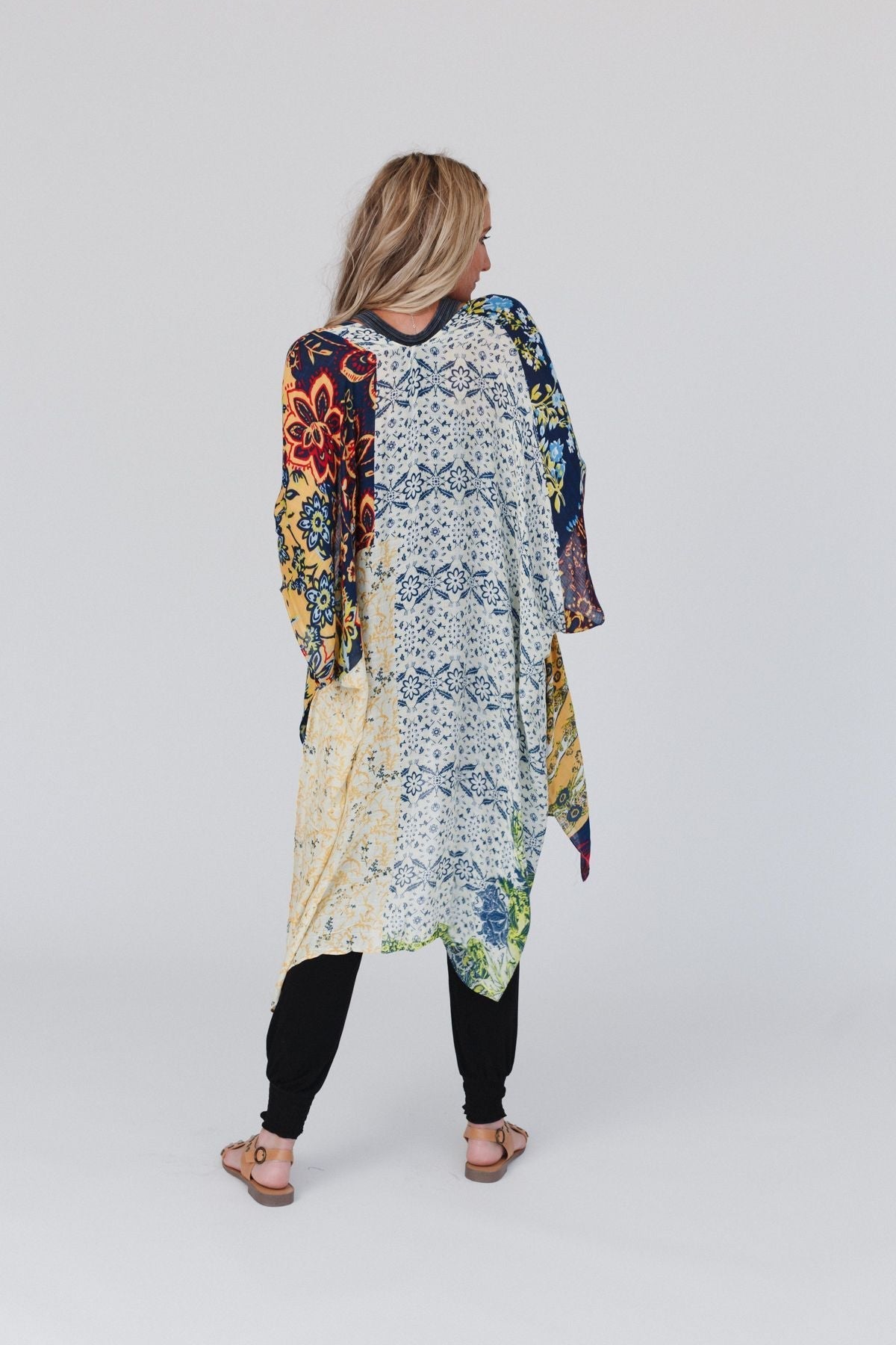 Dakota Patterned Kimono - Multi