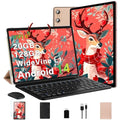 Rose Gold 10 Inch Android 14 Tablet 20GB RAM 128GB ROM T1630