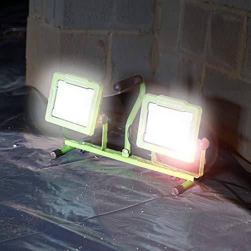 12,000 Lumen Dual-Head LED Work Light with Tripod D14521