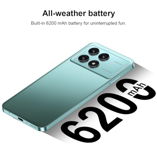 Graphite black 5G Android Smartphone 8GB+256GB 6.7" HD Screen 24MP+50MP Camera 6200mAh Battery X12720