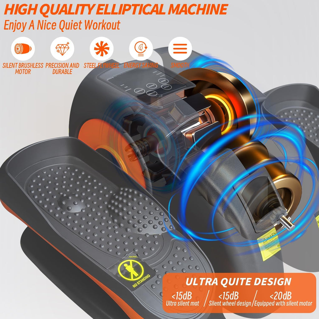 Portable Mini Under Desk Elliptical S1504