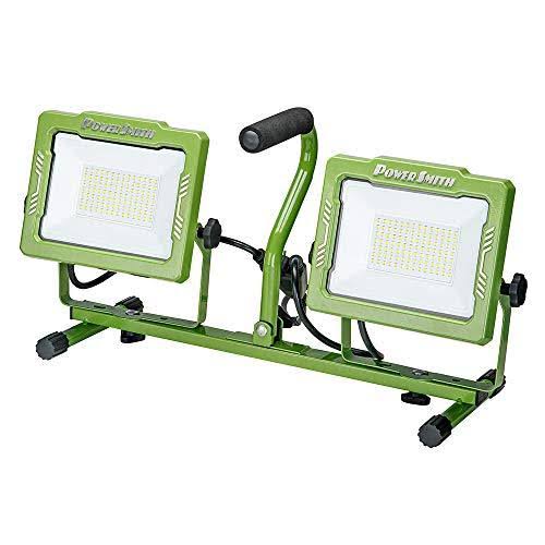12,000 Lumen Dual-Head LED Work Light with Tripod D14521