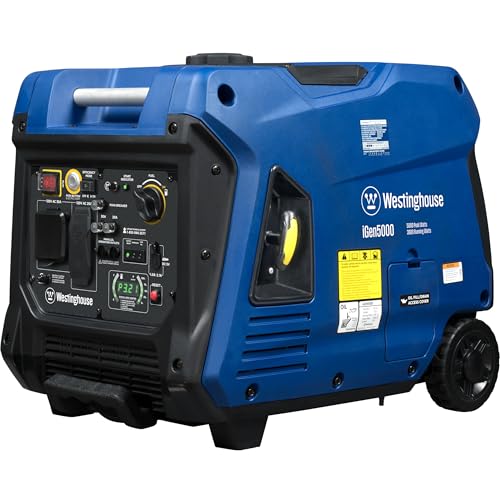 5000 Peak Watt Dual Fuel Portable Inverter Generator G97213
