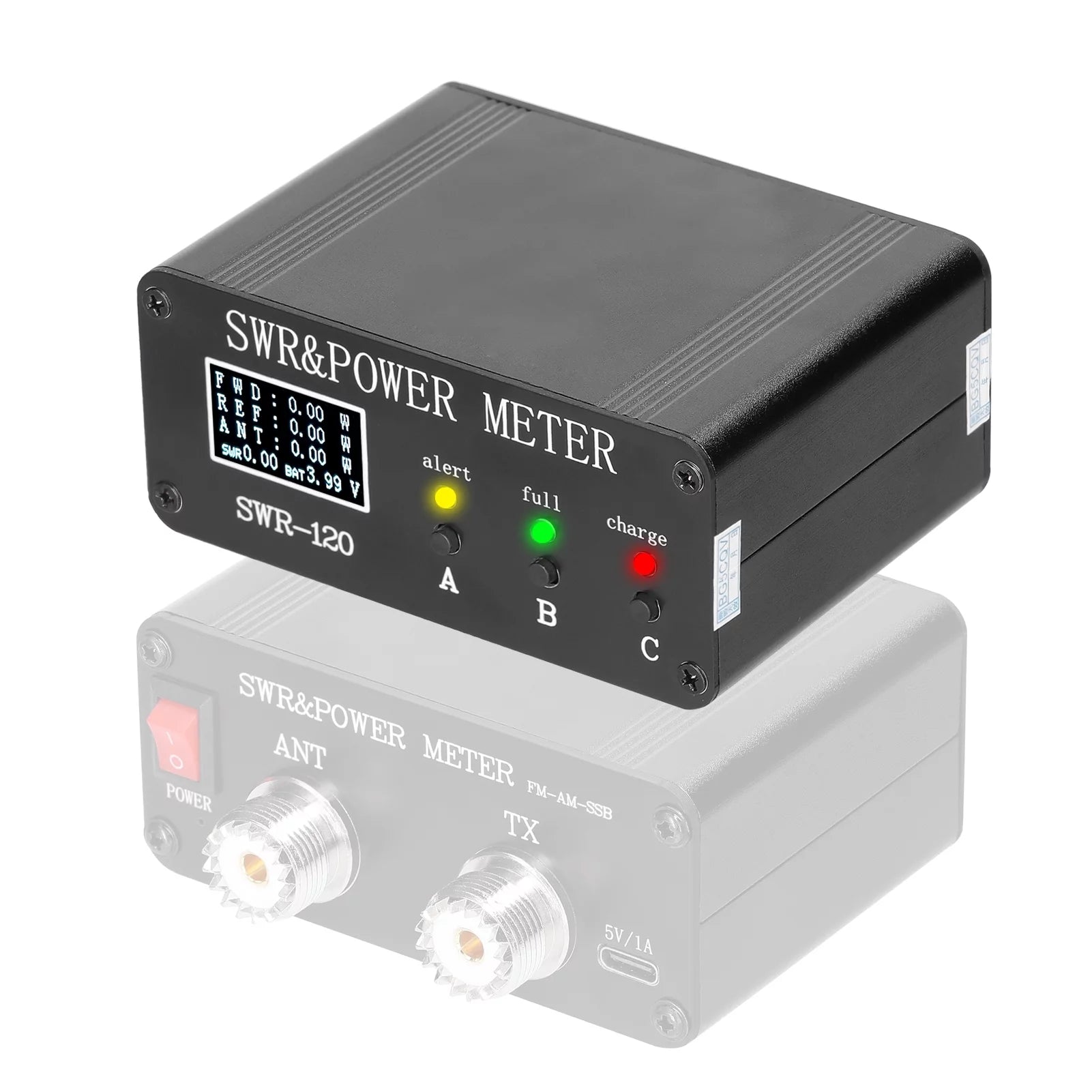 Short Waves Meter Power Watt Meter SWR Meter C26864