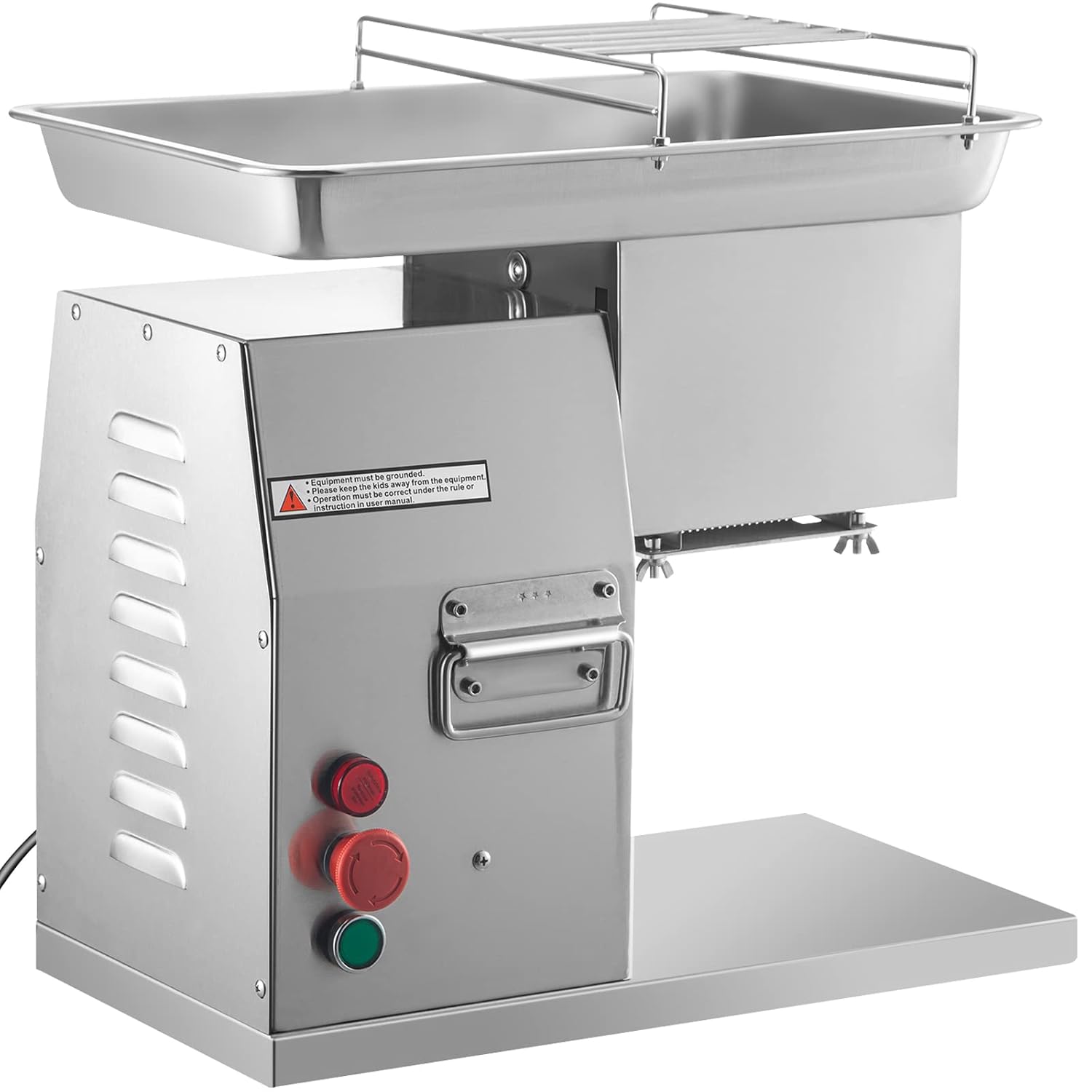 1100 LB/H 3mm Stainless Steel Electric Meat Slicer H16522