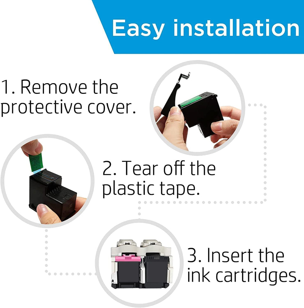 Black Ink Cartridge, 2 Pack K836