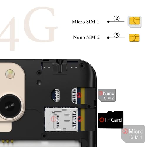 Gold 4G LTE Unlocked Android Smartphone 16GB Dual SIM P812