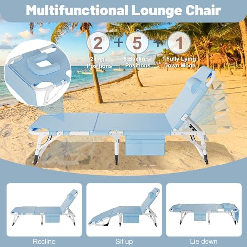 Adjustable Folding Lounge Chair C909
