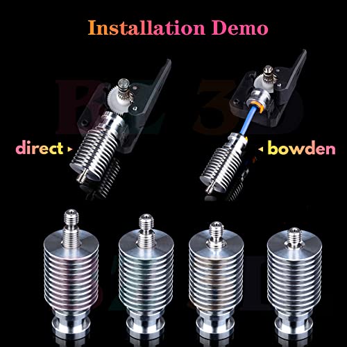 All Metal Hotend with Brass Nozzle 0.4 Y1749