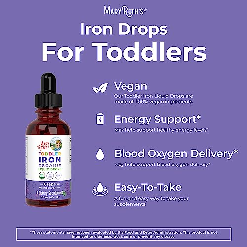 Liquid Iron Supplement for Children Ages 1-3, 2 Fl Oz Q232260