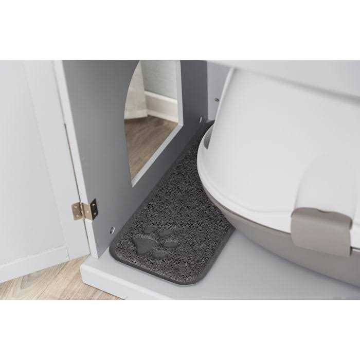 XL Wooden Litter Box Enclosure with Drawer E827662