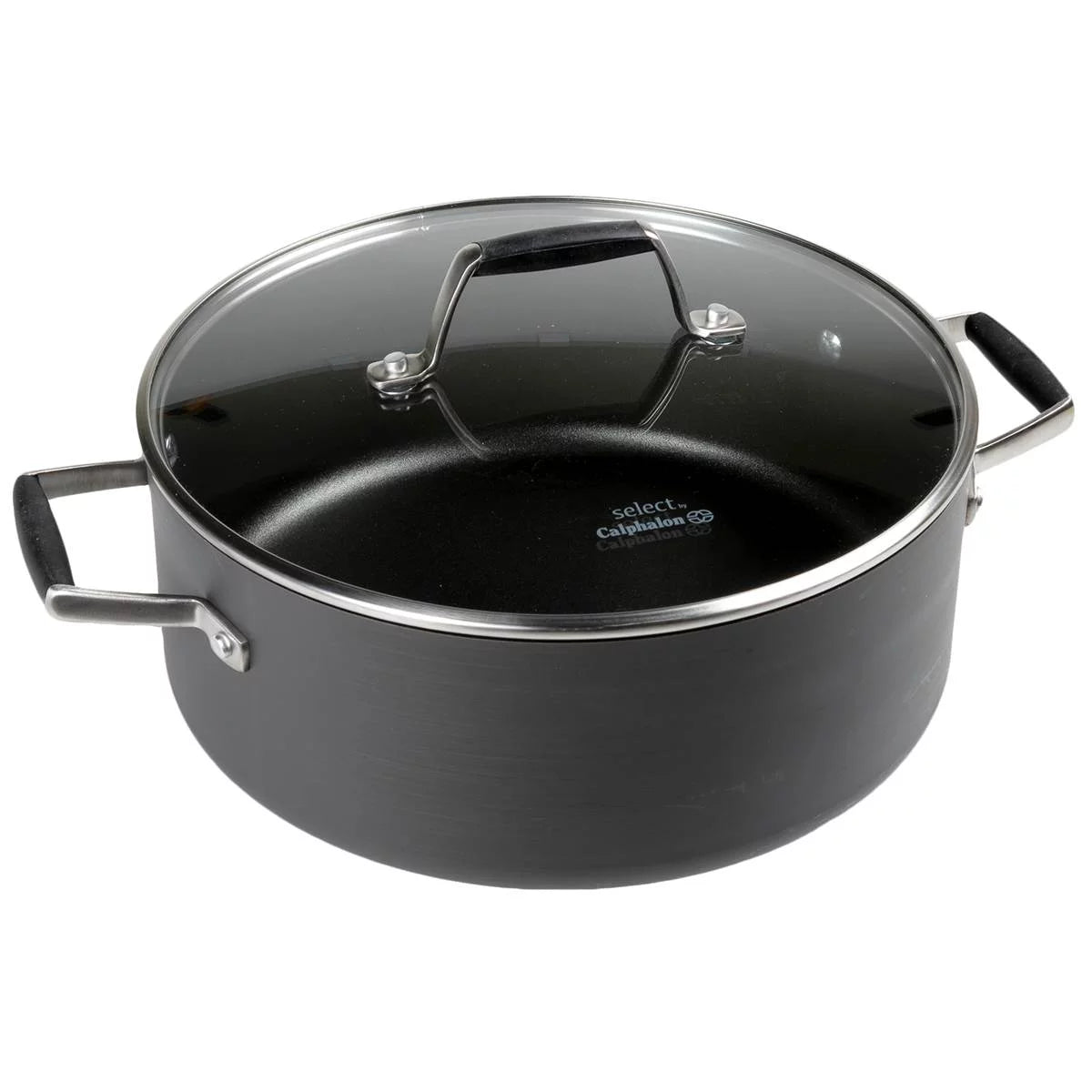Hard-Anodized Nonstick 5-Quart Dutch Oven with Cover N57307