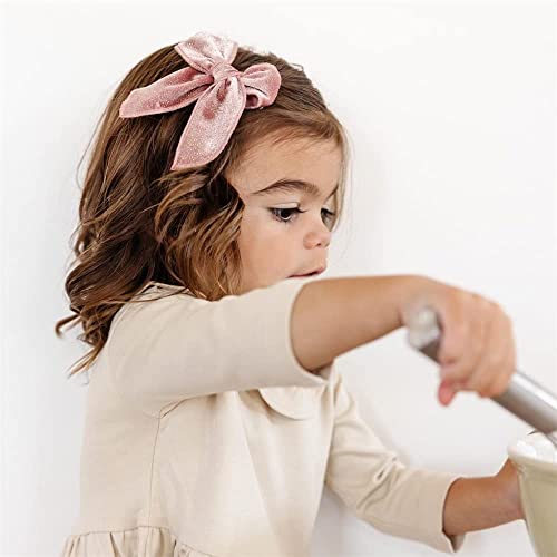 Large Velvet Hair Clips Barrettes (12 PCS) U5075