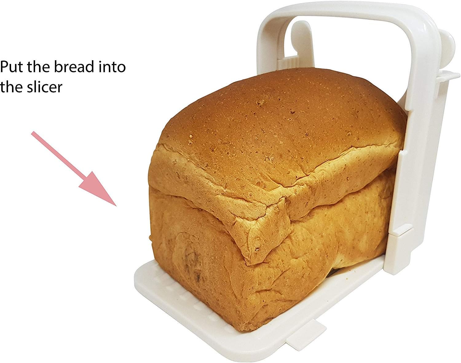 Adjustable Bread Slicer with 4 Slice Thickness P6353
